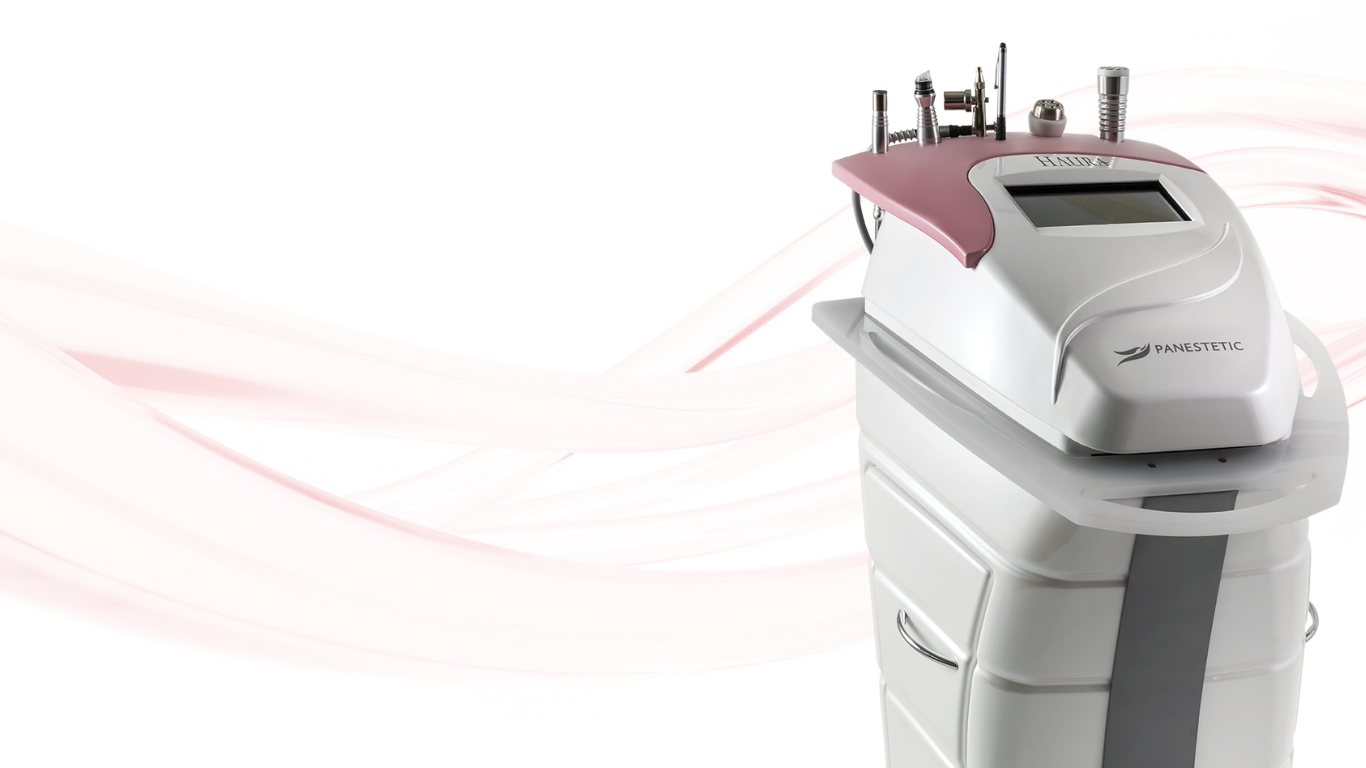 Panestetic professionele Italiaanse apparatuur sinds 1984